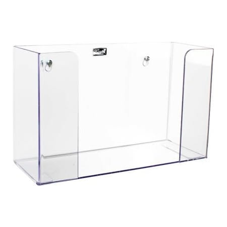 Trippnt Tri-Fold Single Stack Paper Towel Dispenser, Clear 50709